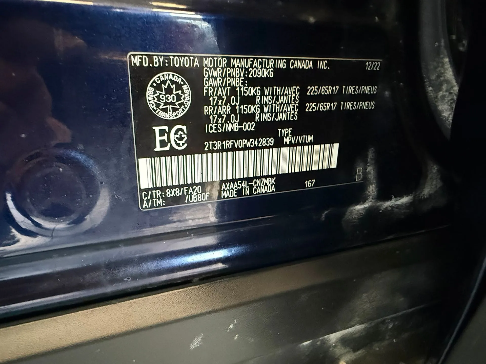 2023 Toyota RAV4 XLE AWD